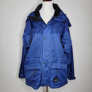 Rockwater Designs Windbreaker Parka Jacket Blue